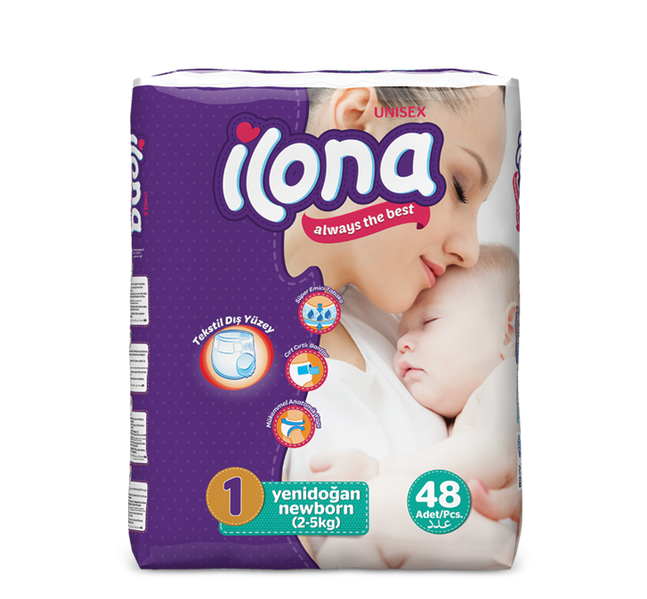 İlona Baby | Akansan Sağlık, bebek bezi, ıslak havlu, güzellik sabunu,  ecopack, flowpack, kuşe paket, cep mendili, makyaj temizleme mendili, gaziantep, sağlık,