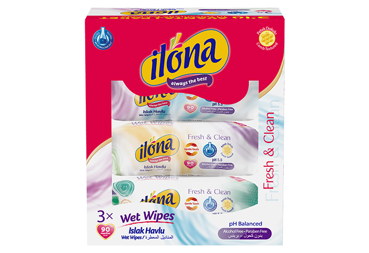İlona Baby | Akansan Sağlık, bebek bezi, ıslak havlu, güzellik sabunu,  ecopack, flowpack, kuşe paket, cep mendili, makyaj temizleme mendili, gaziantep, sağlık,